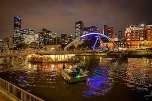 Boat in front of Ponyfish