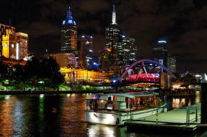 Night time sail Southbank