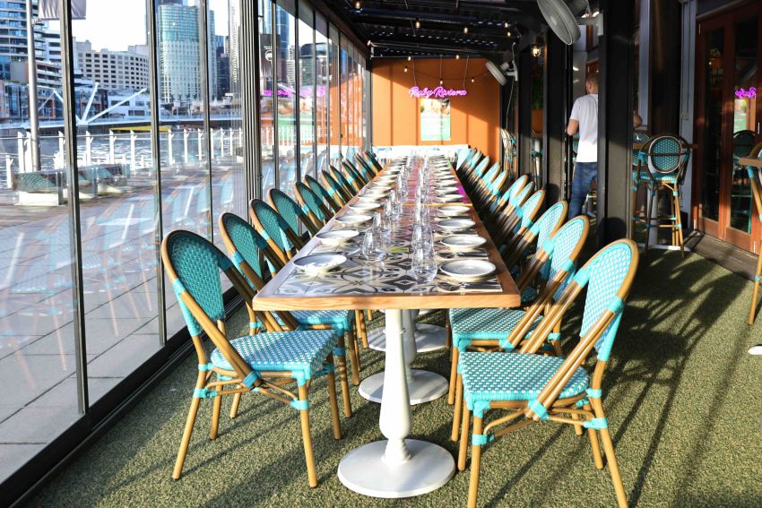 delicious food, Ruby Riviera, South Wharf