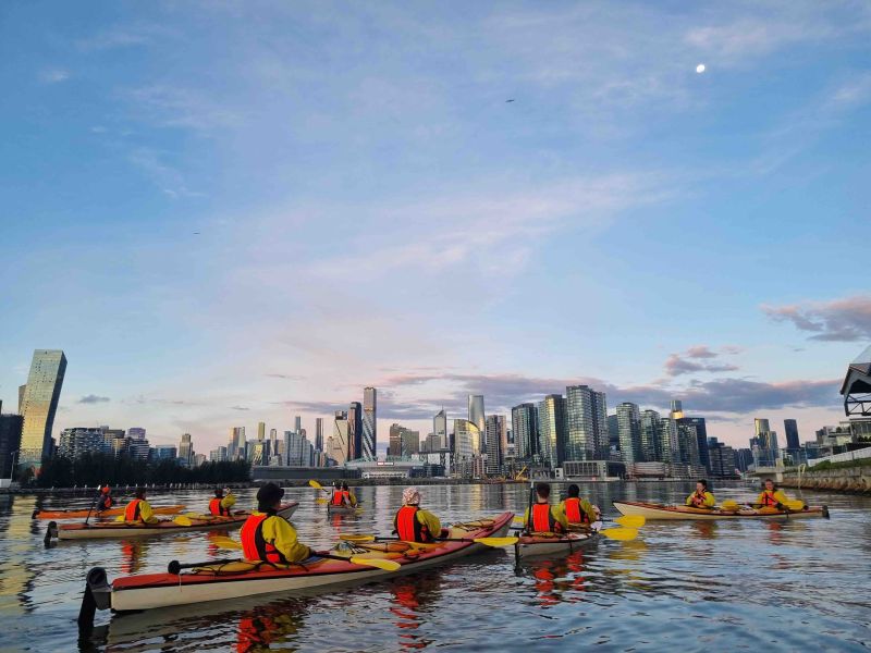 Kayak tour Melbourne City