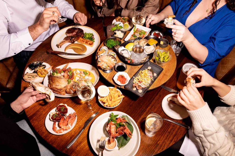 Food at Waterfront, Southgate